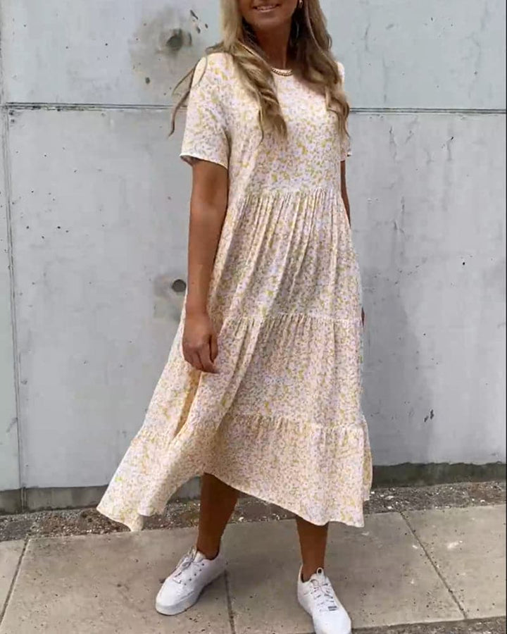 Ruby | Women's Tiered Midi Dress