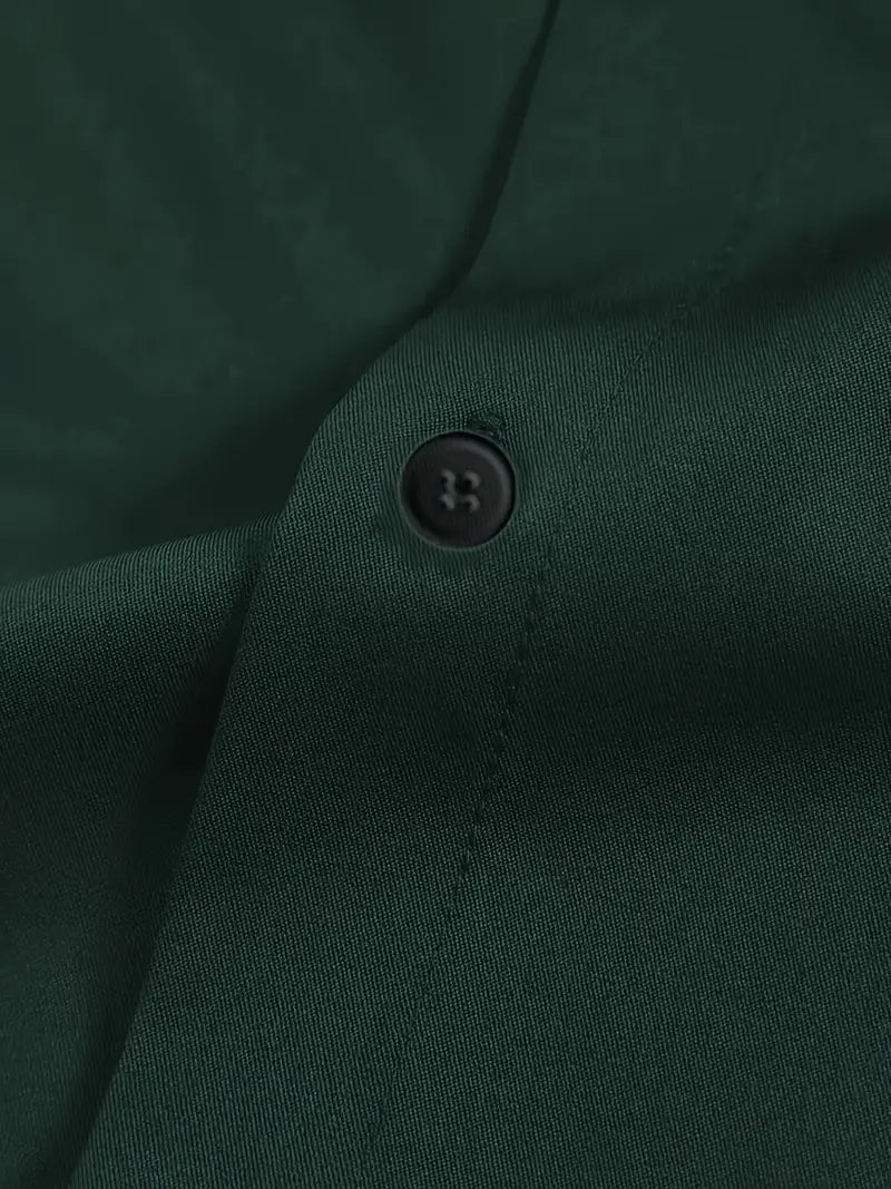 Rudy | Men's Long Sleeve Casual Button-Down Shirt