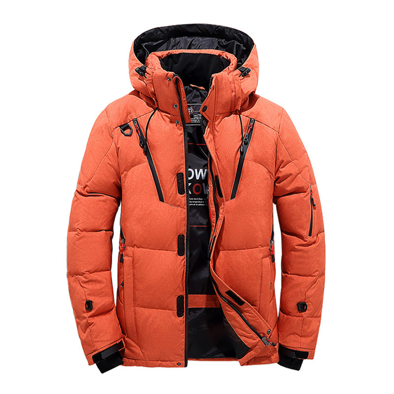 Men's Hooded Winter Down Jacket