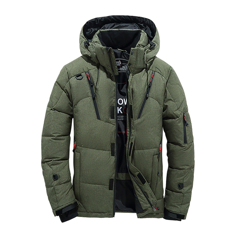 Men's Hooded Winter Down Jacket