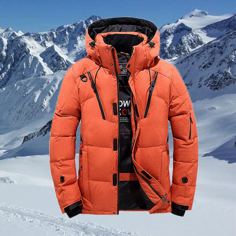 Men's Hooded Winter Down Jacket
