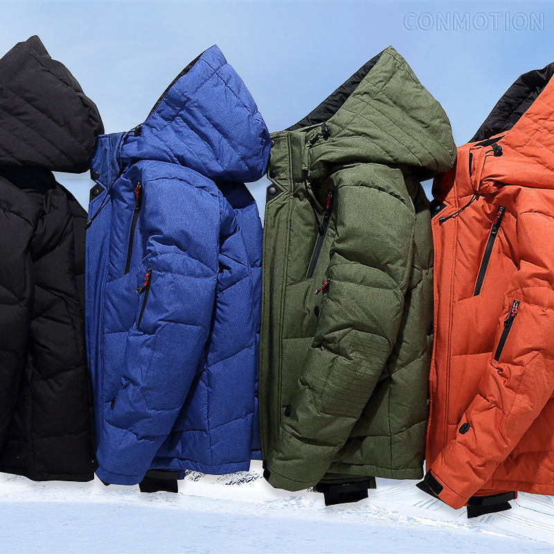 Men's Hooded Winter Down Jacket