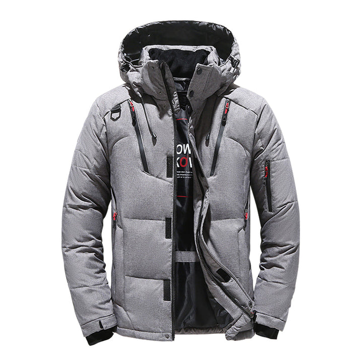 Men's Hooded Winter Down Jacket