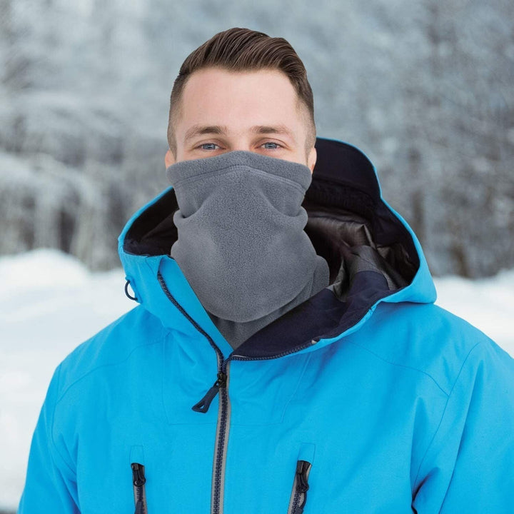 Men's Cozy Thermo Neck Warmer with Protective Bandana Design