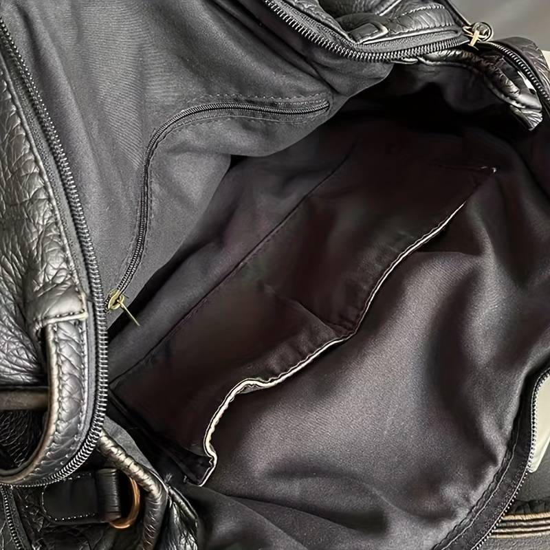 Claire | Women's Vegan Leather Structured Shoulder Bag