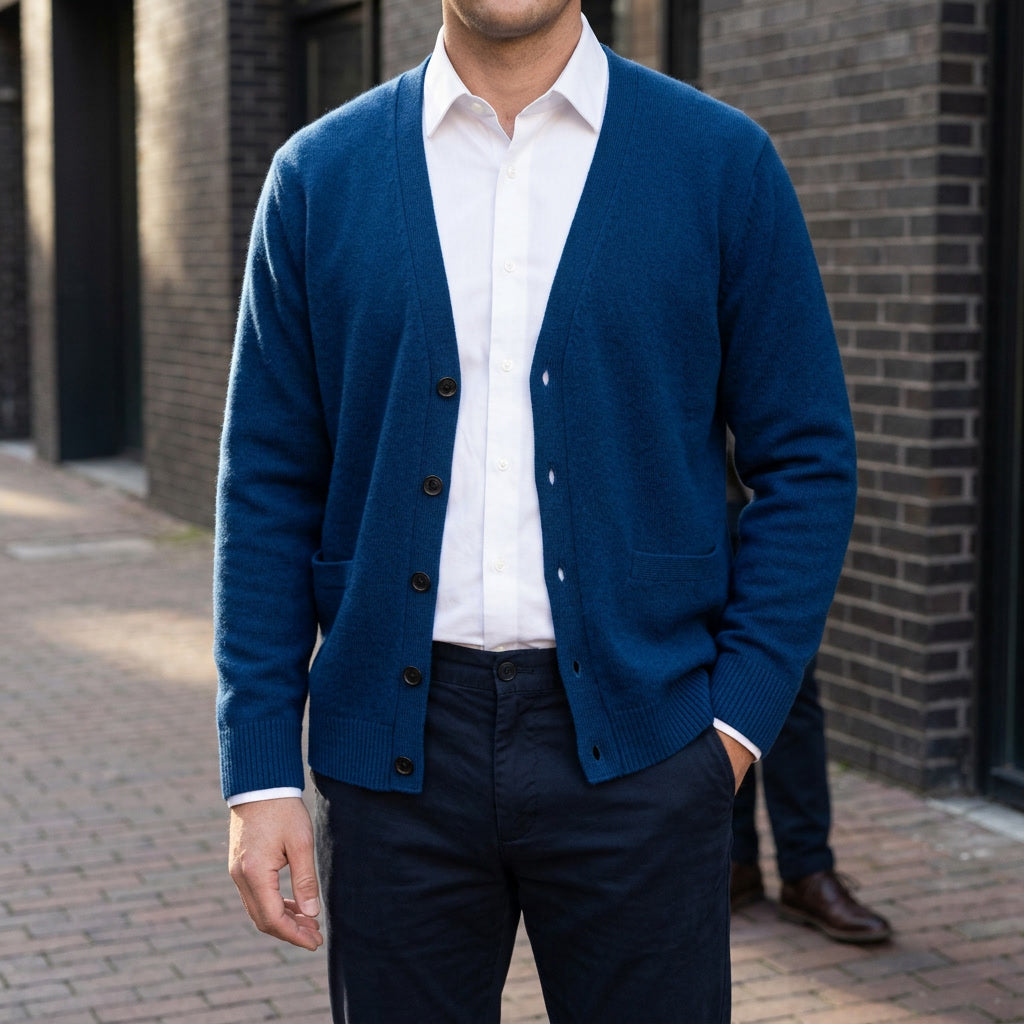 Men's Wool Cardigan