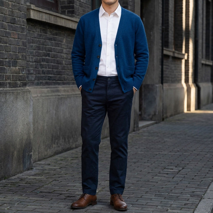 Men's Wool Cardigan