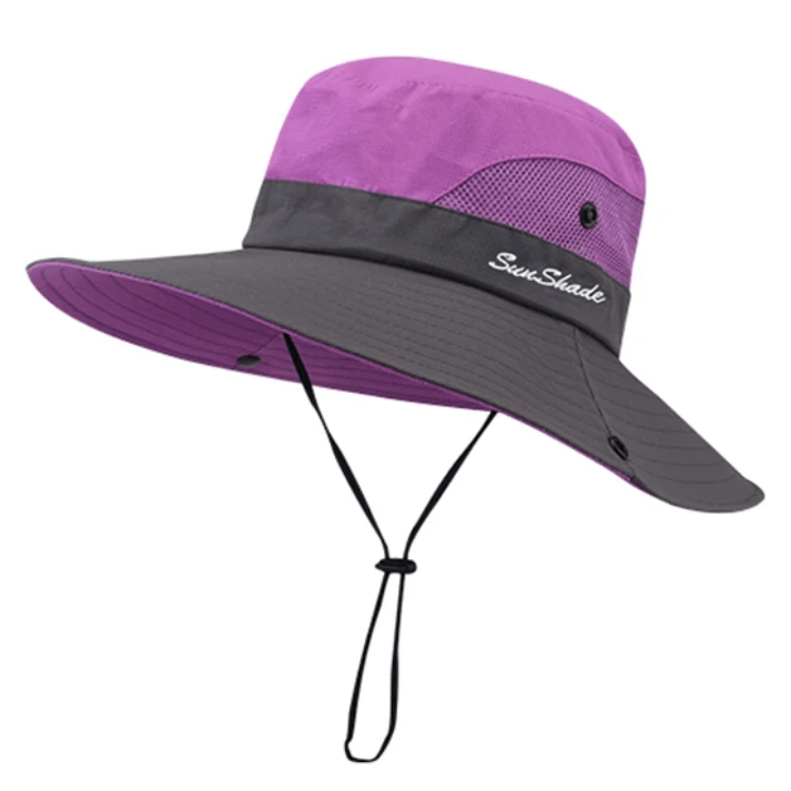 Women's Wide Brim Hat with UV Protection