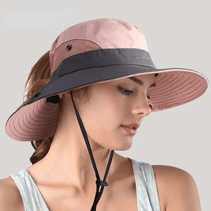 Women's Wide Brim Hat with UV Protection