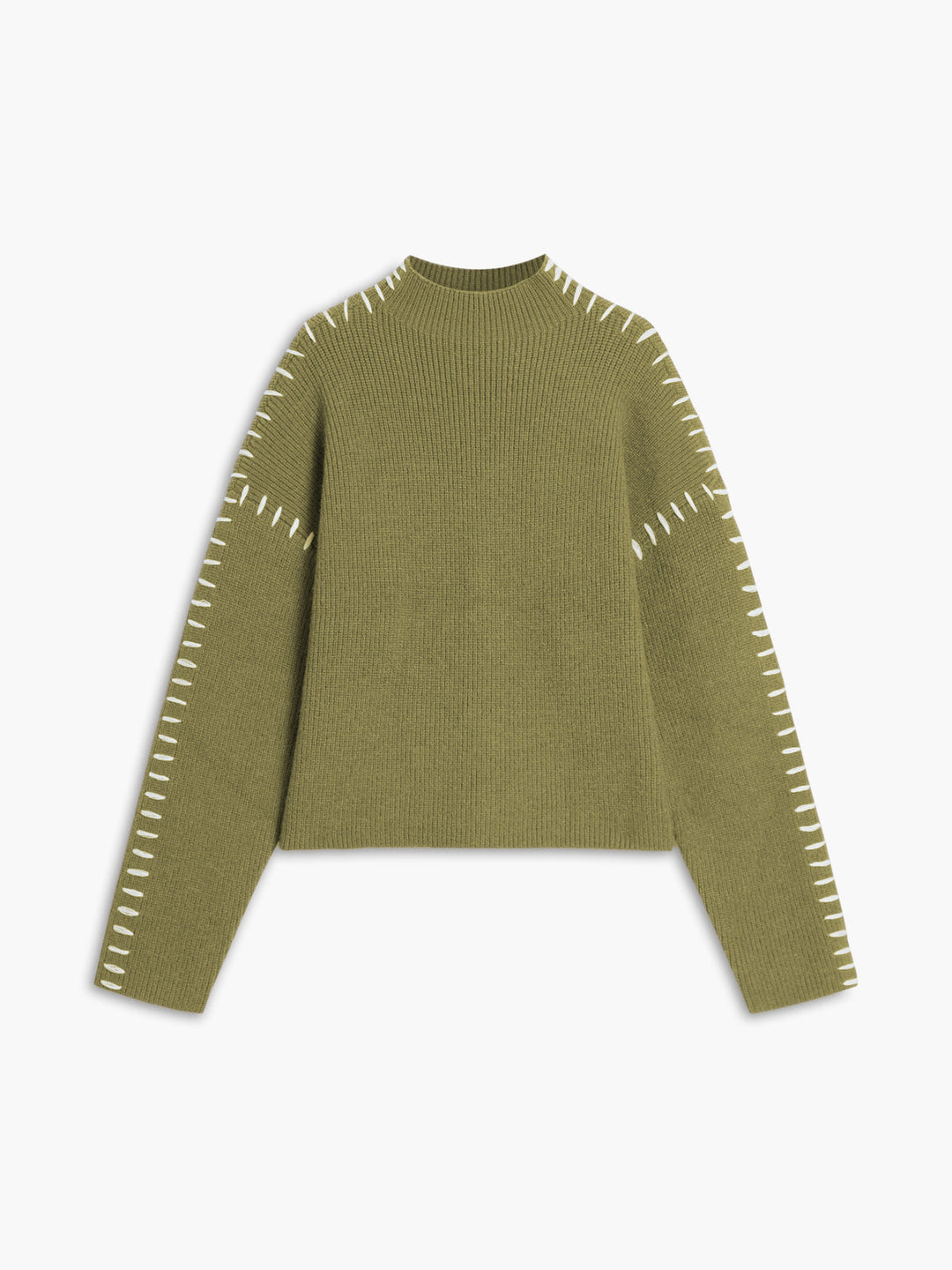 Women's Oversized Mock Neck Sweater