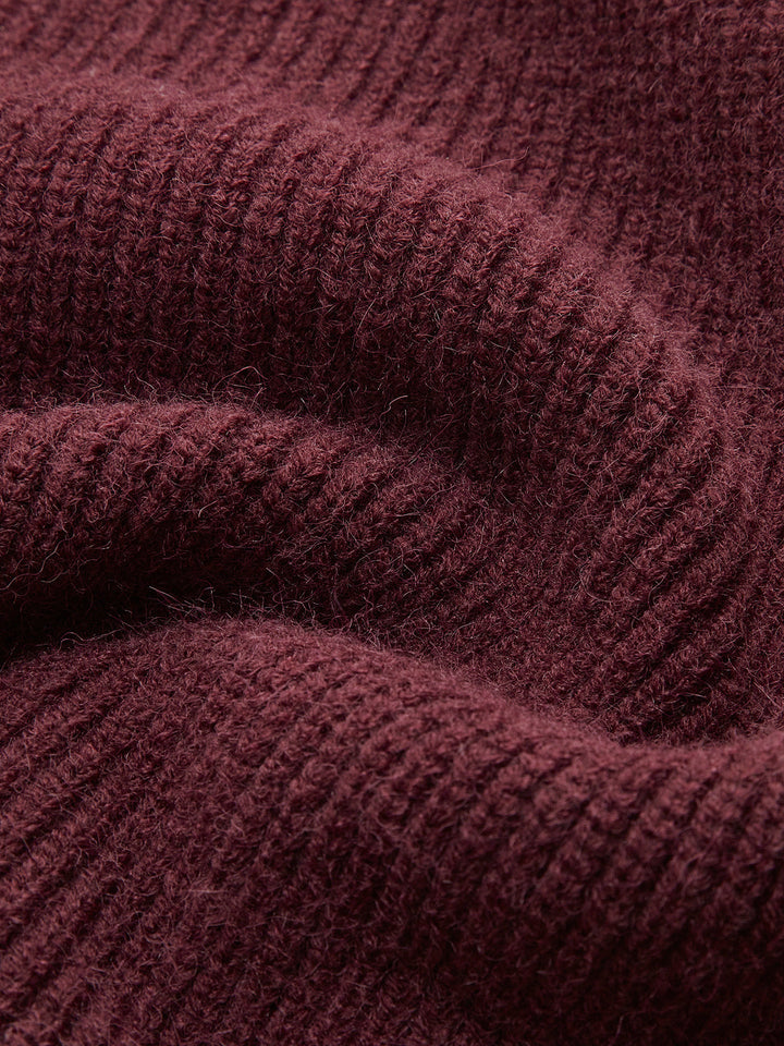 Women's Oversized Mock Neck Sweater