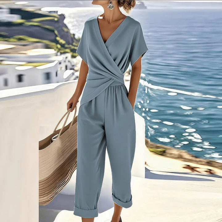 Sienna | Women's Wrap Top and Bottom Two-Piece Set