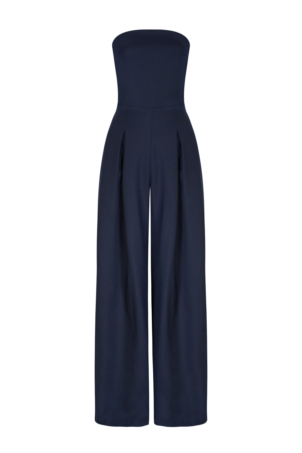 Women's Strapless Jumpsuit with Stylish Design