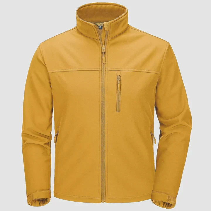 Men's Winter Jacket with Zipper for Cold Weather
