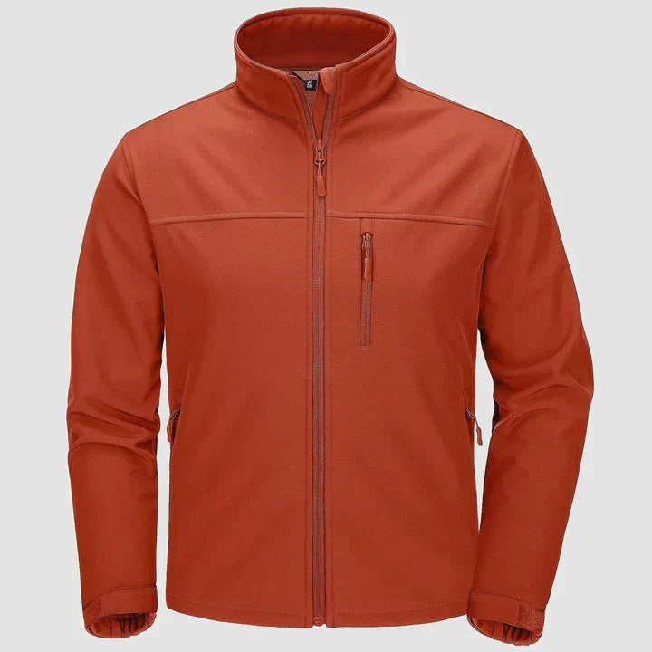 Men's Winter Jacket with Zipper for Cold Weather