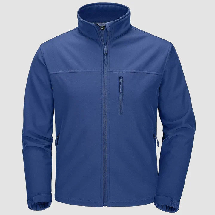 Men's Winter Jacket with Zipper for Cold Weather