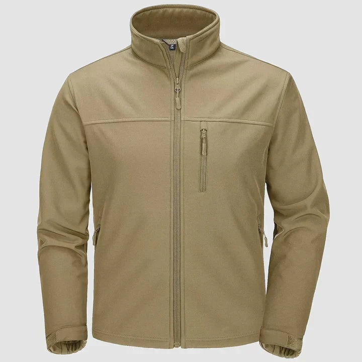 Men's Winter Jacket with Zipper for Cold Weather
