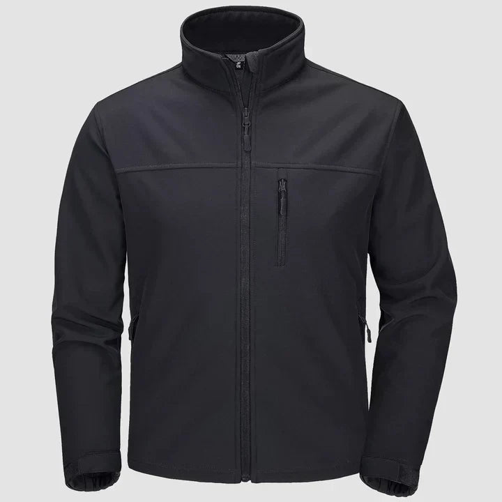Men's Winter Jacket with Zipper for Cold Weather