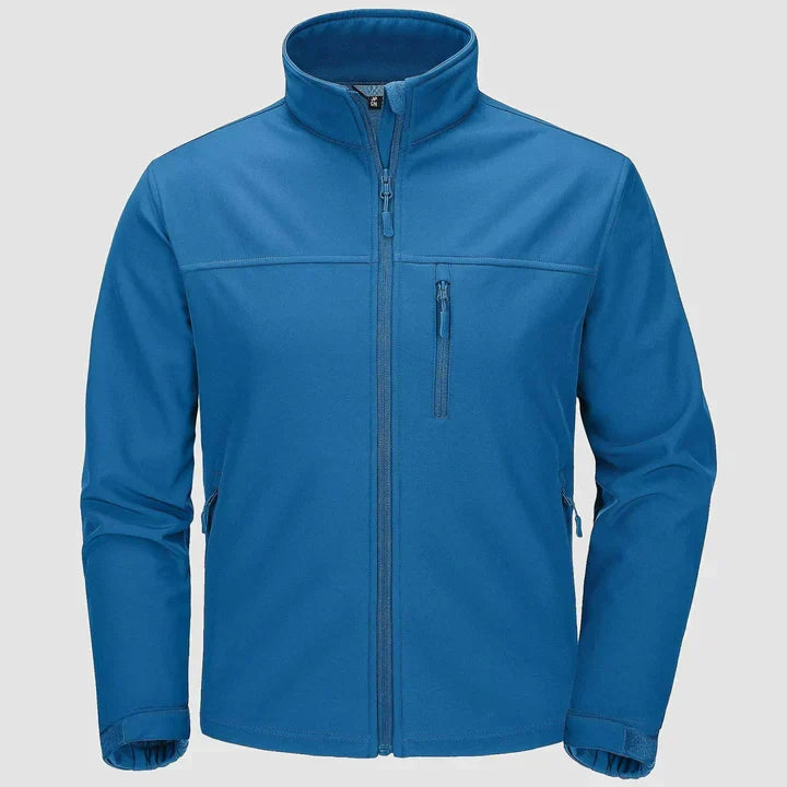 Men's Winter Jacket with Zipper for Cold Weather
