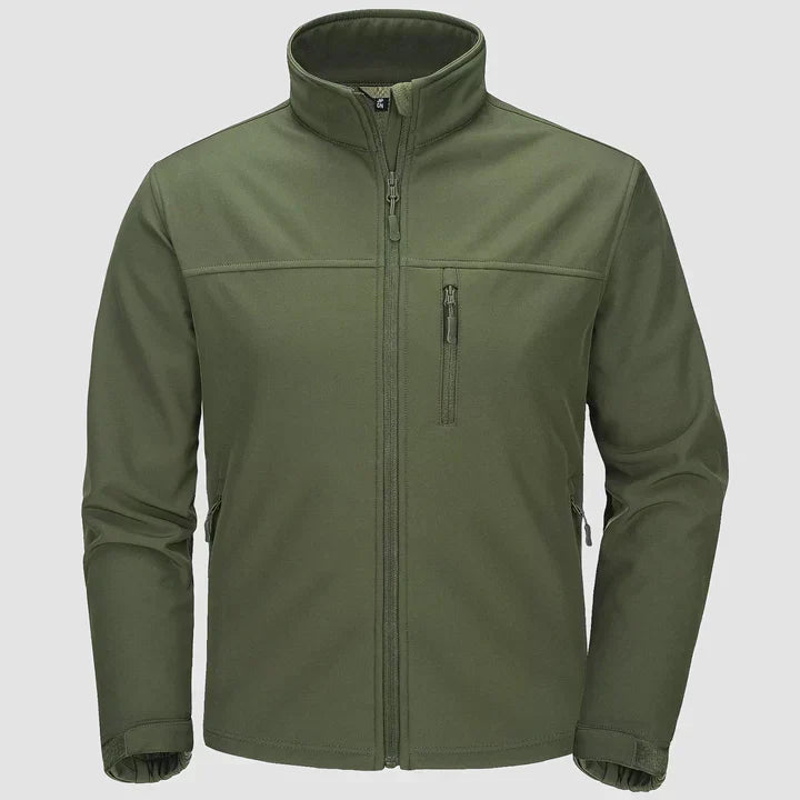 Men's Winter Jacket with Zipper for Cold Weather