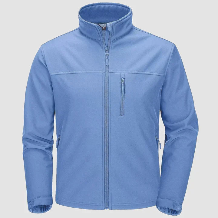 Men's Winter Jacket with Zipper for Cold Weather
