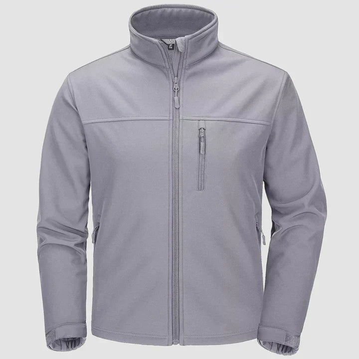 Men's Winter Jacket with Zipper for Cold Weather