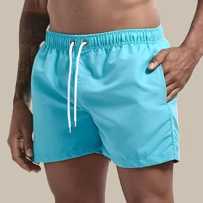John | Men's Quick-Drying Basic Swim Shorts