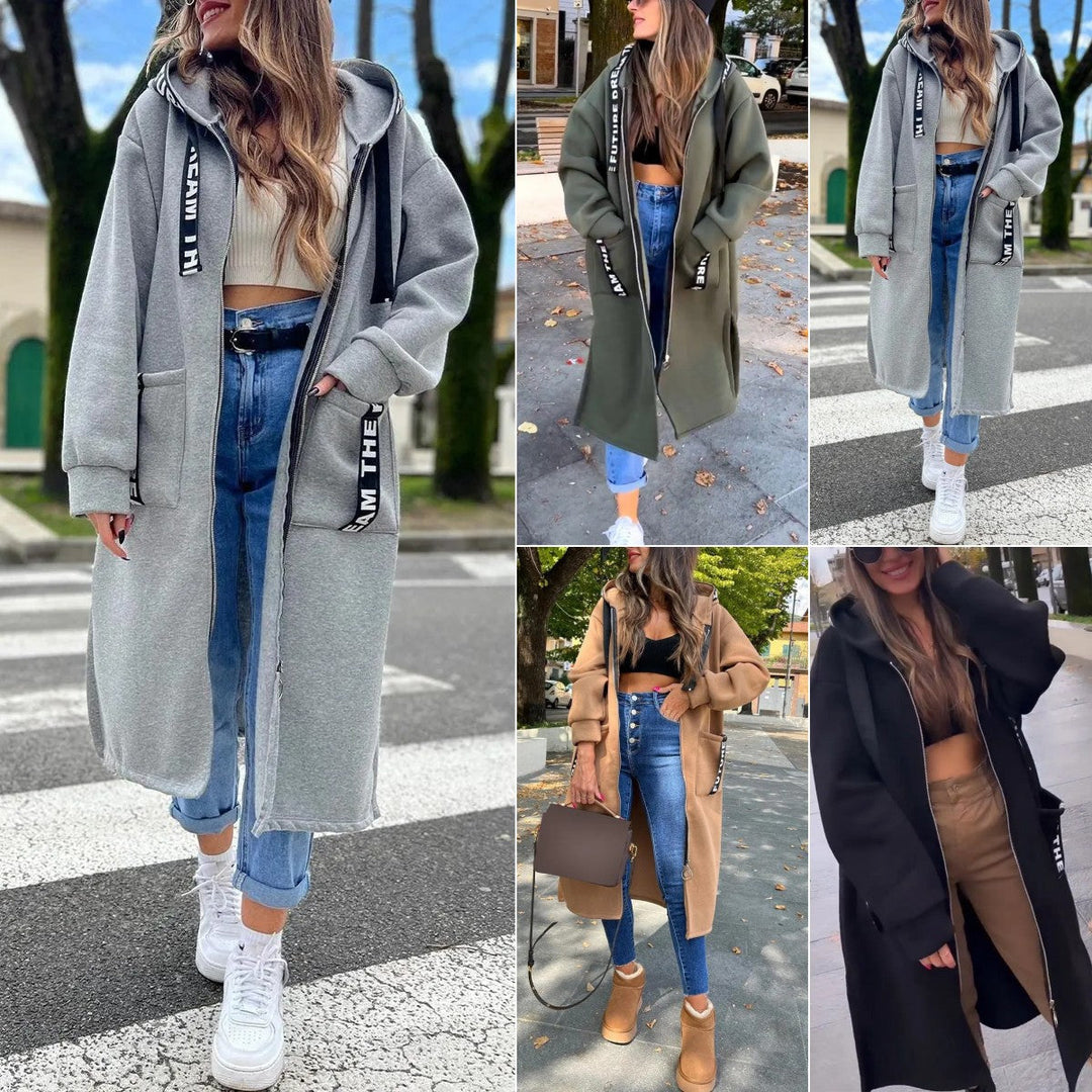 Women's Oversized Comfort Hoodie Coat