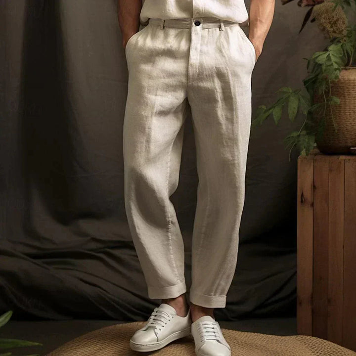 James | Men's Casual Linen Summer Pants