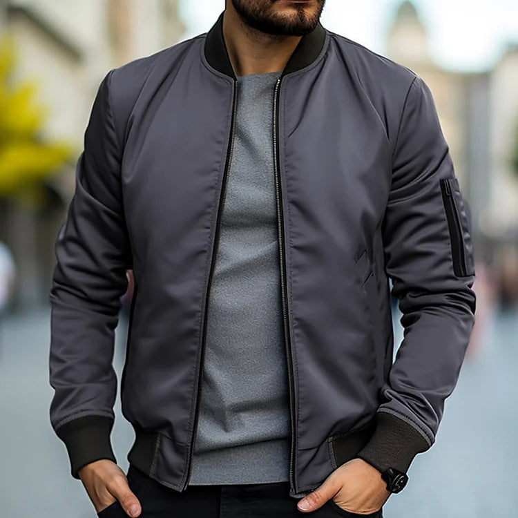 Men's Stylish Breathable Bomber Jacket