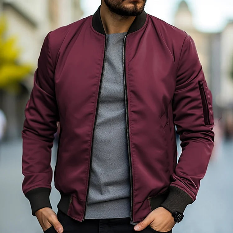 Men's Stylish Breathable Bomber Jacket