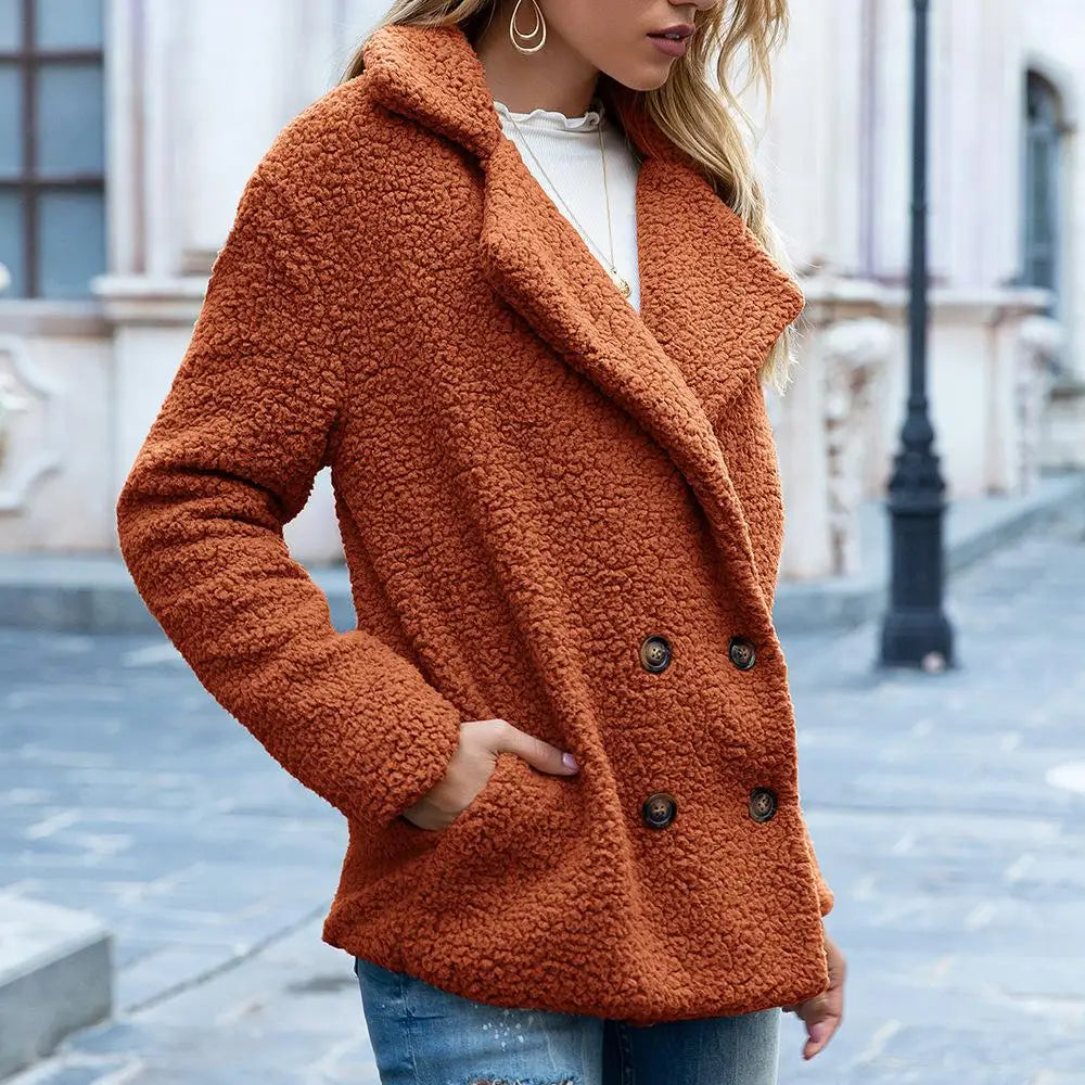 Women's Stylish and Comfortable Warm Teddy Coat