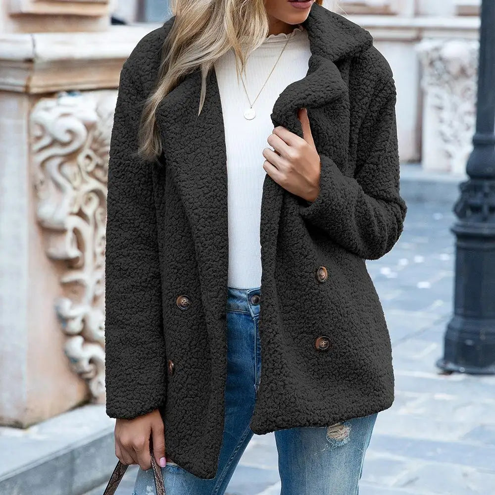 Women's Stylish and Comfortable Warm Teddy Coat