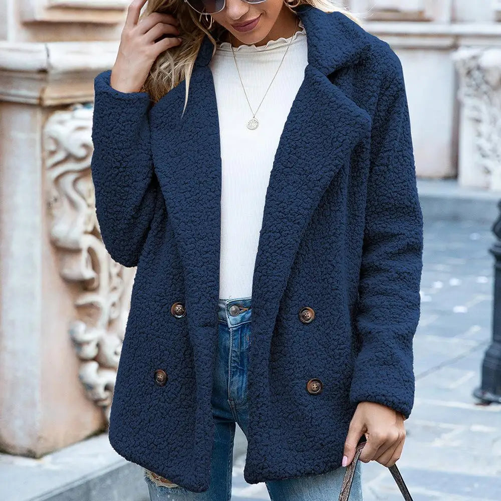 Women's Stylish and Comfortable Warm Teddy Coat