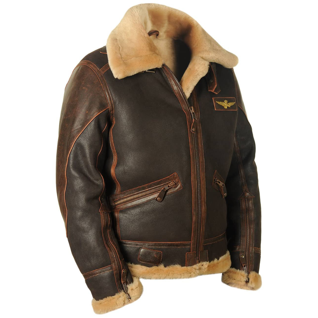 Men's Stylish and Protective Pilot Jacket