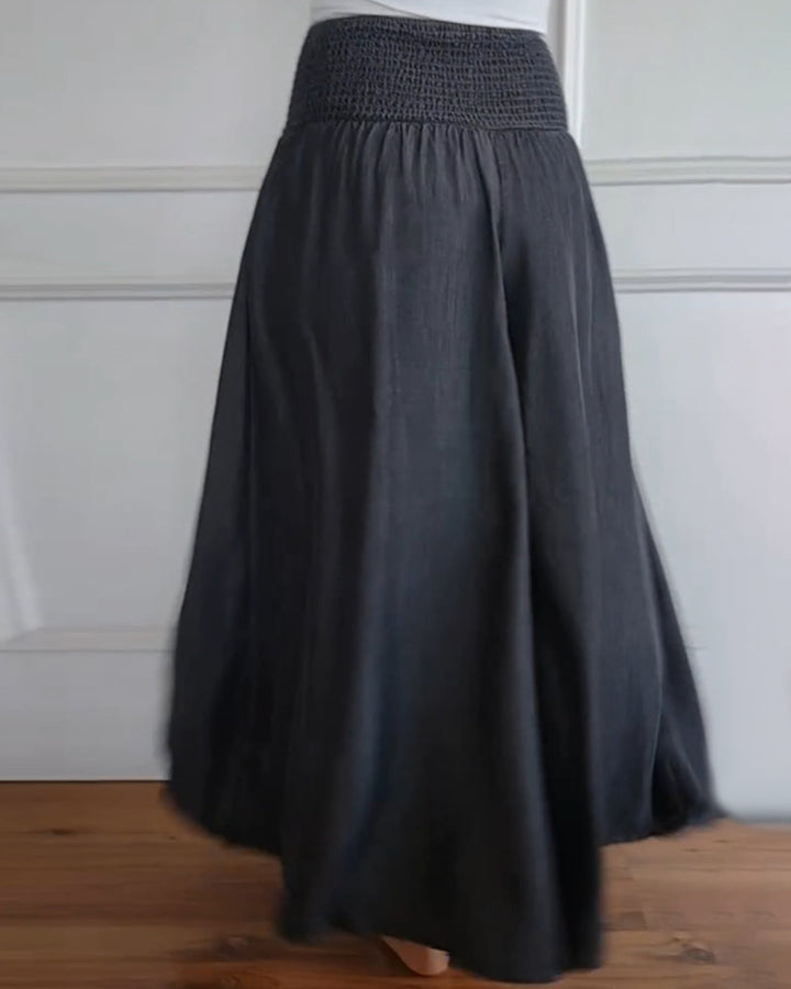 Summer | Women's High-Waisted Wide-Leg Trousers
