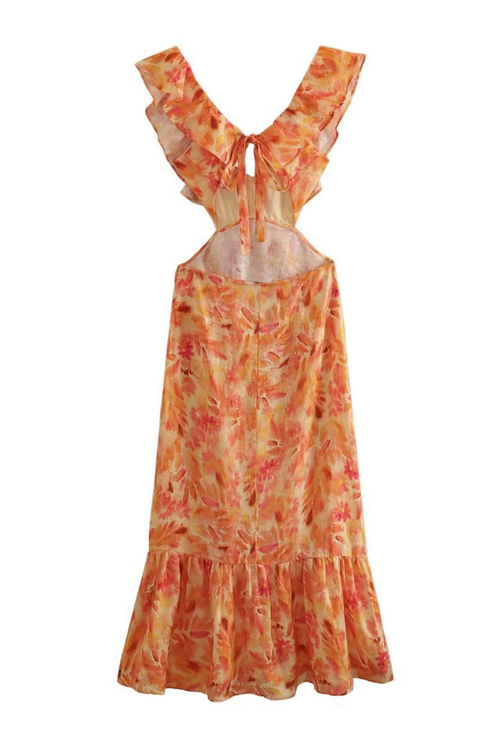 Tracy | Women's Floral Sleeveless Maxi Dress