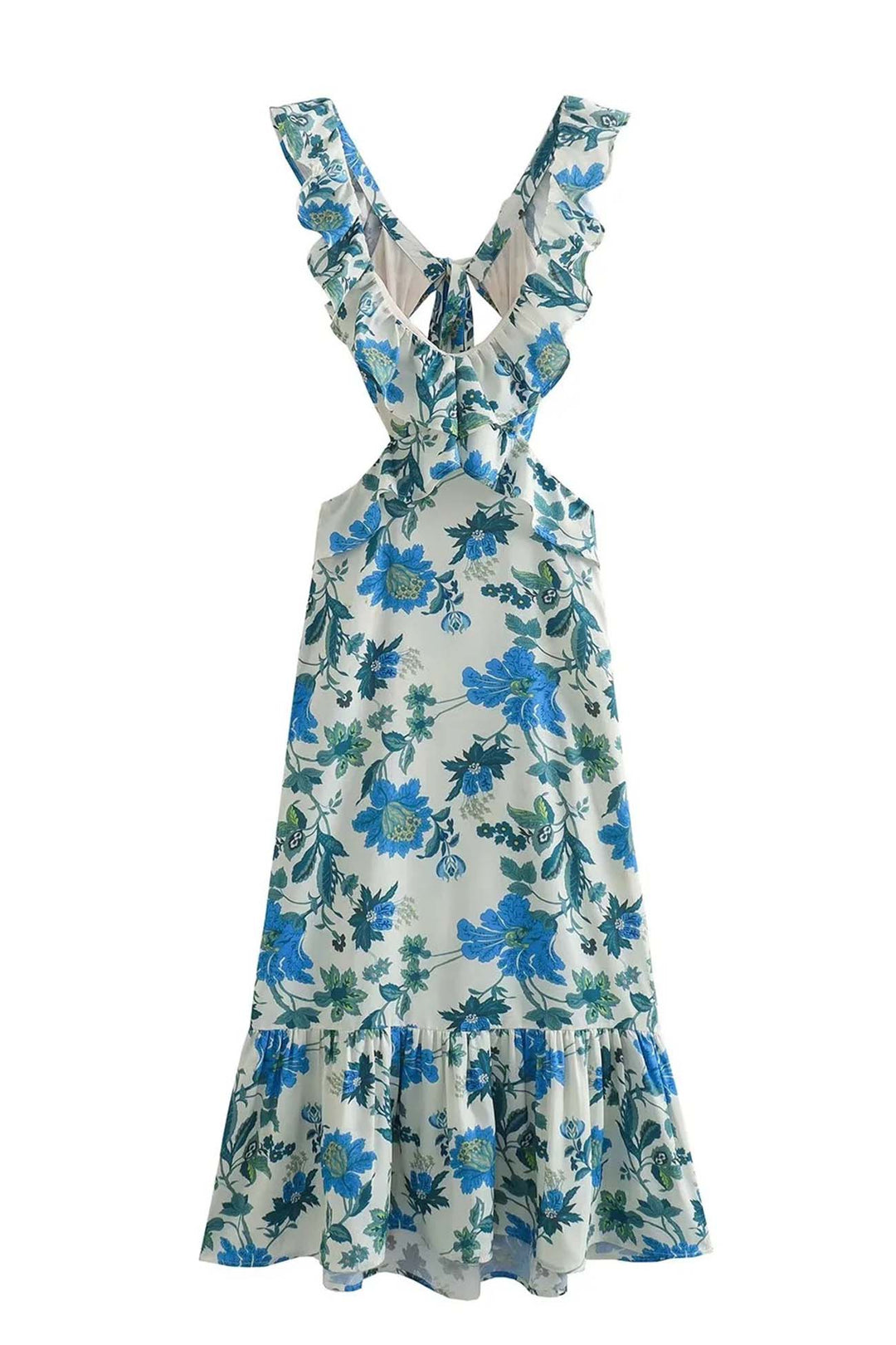 Tracy | Women's Floral Sleeveless Maxi Dress