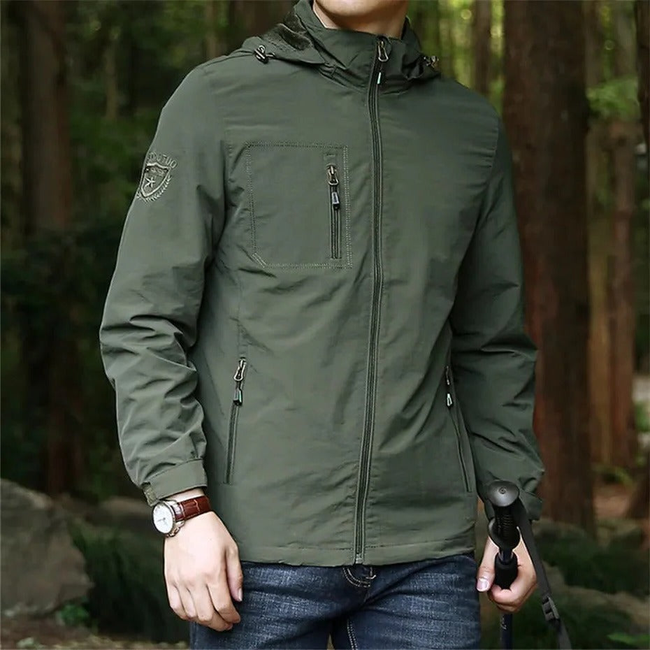 Men's Adventure Jacket for Outdoor Activities