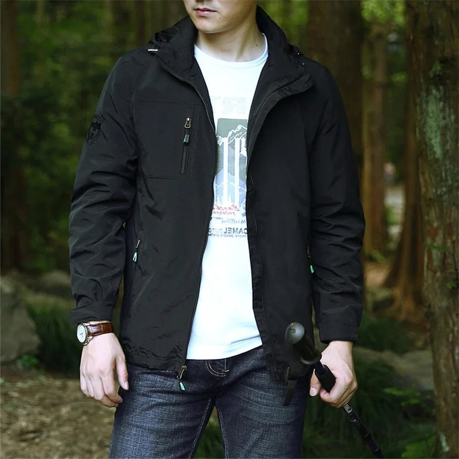 Men's Adventure Jacket for Outdoor Activities