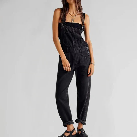 Women's Stylish Denim Jumpsuit