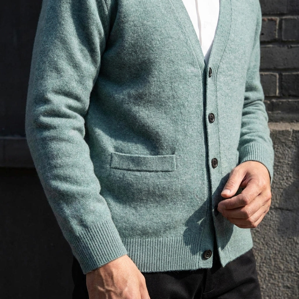 Men's Wool Cardigan