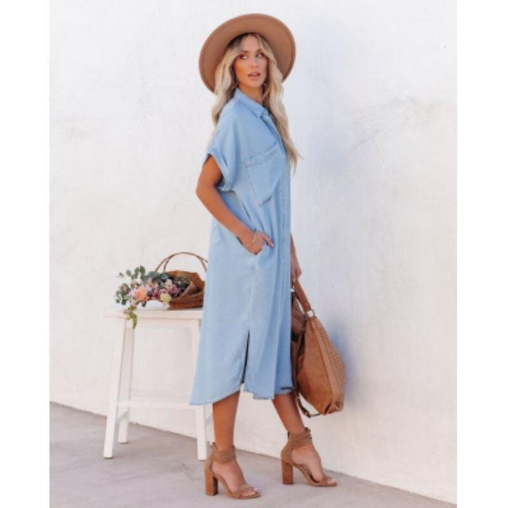 Valerie | Women's Button-Up Midi Dress