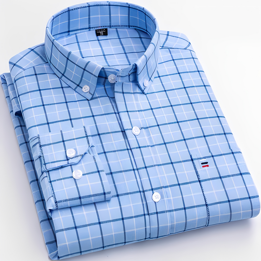 Lance | Men's Long Sleeve Plaid Shirt