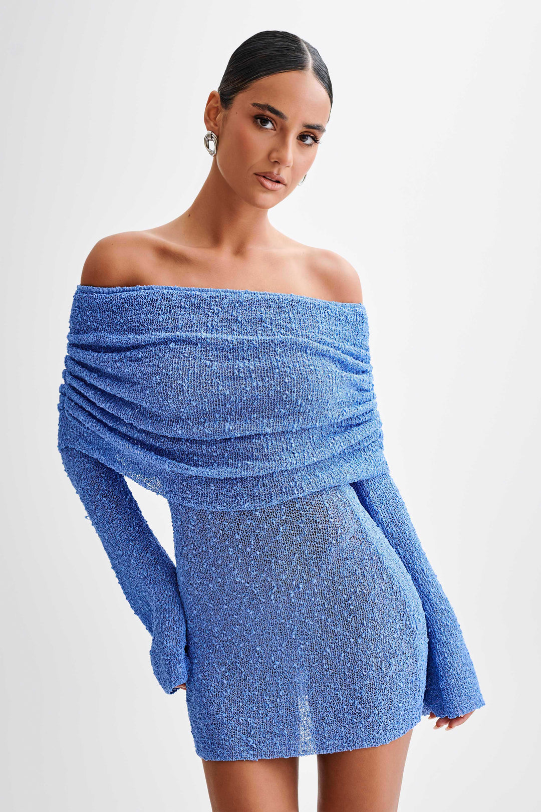 Veronica | Women's Off-Shoulder Fitted Mini Dress