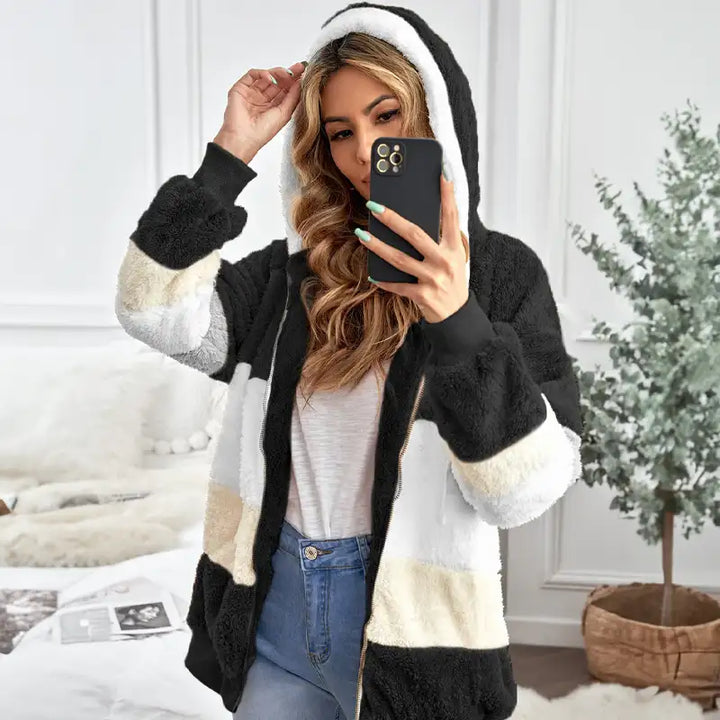 Women's Cozy Fluffy Winter Coat