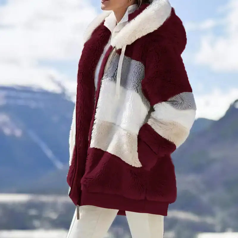 Women's Cozy Fluffy Winter Coat