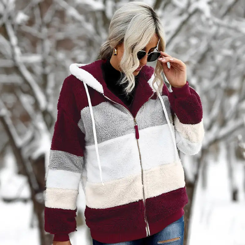 Women's Cozy Fluffy Winter Coat