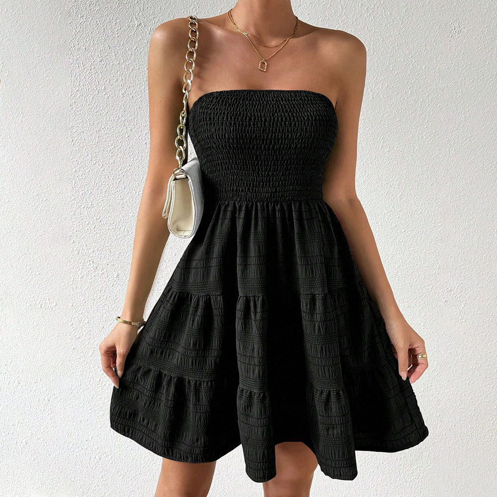 Violet | Women's Strapless A-Line Dress