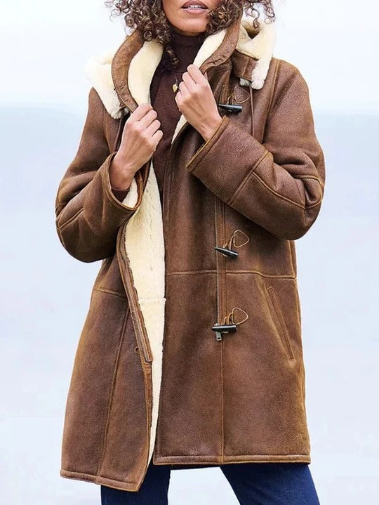 Women's Warm Lightweight Long Down Jacket for Winter
